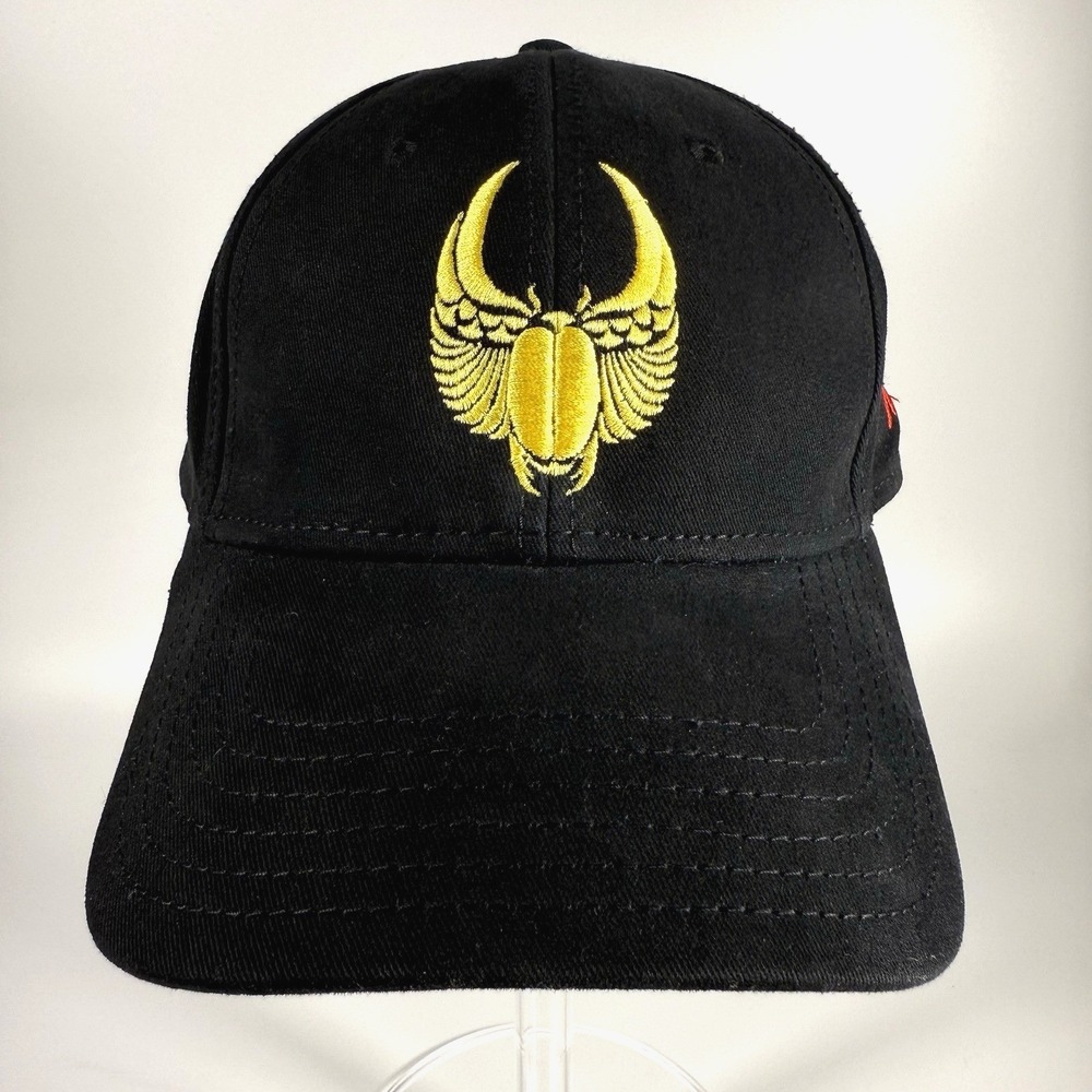 Rare Guardians Vol 2 Hat Cast & Crew Gift GoldBug Logo Adjustable Black Cotton